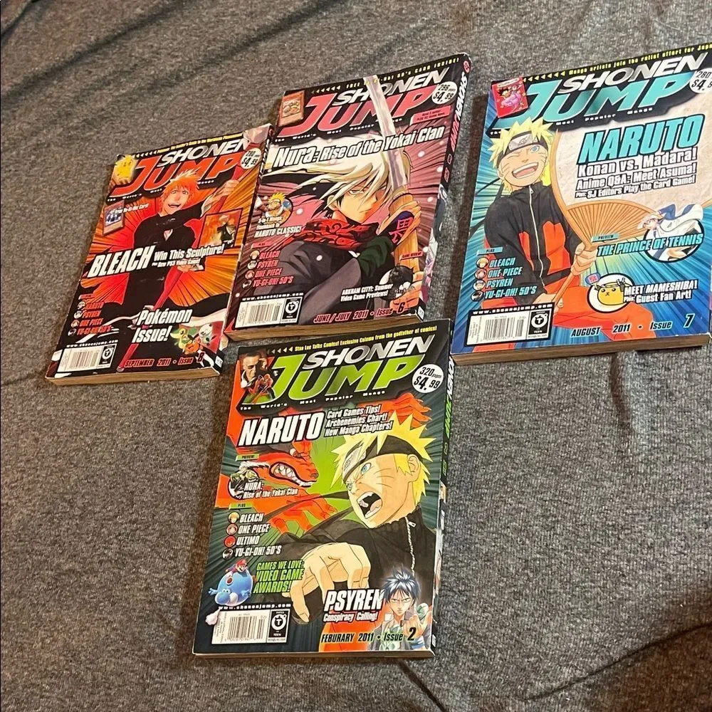 Shonen jump manga bundle